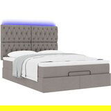  Otomanski krevet s madracem i LED diodama tupe 140x190 cm | shoptok.hr