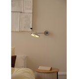 UMAGE LED zatemnitvena stenska svetilka z upogljivo konstrukcijo z vtikačem v sijajno srebrni barvi ø 15 cm Asteria Wall Long – | Shoptok.si
