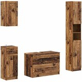  Set kupaonskih ormara od 4 dijela UTRECHT Staro drvo | shoptok.hr