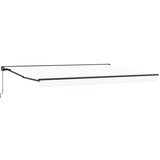 vidaXL Retraktilna tenda Bela 450x300 cm blago - - Bela - 32.98 - 450x300 cm - 2025- | Shoptok.si