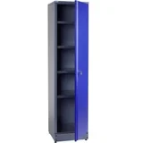 70397 visoki ormar za alat (Š x V x D) 455 x 1800 x 450 mm plava boja, srebrna