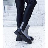 Gemre Grey insulated snow boots Galvani | Shoptok.si