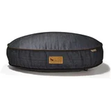 Temno modra podloga za pse 29x95 cm Round Bed Denim Medieval Blue / Dark Chocolate L –