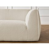 Bobochic Paris Bež sedežna garnitura iz tkanine bouclé 242 cm Giorgia – | Shoptok.si