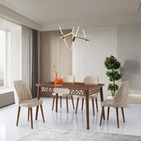 Hanah home mira - 1223 walnut table | ePonuda.com
