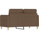  Dvosjed od tkanine smeđi 120 cm | shoptok.hr