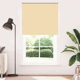 vidaXL Rolo zavjesa Blackout Bež 130x210 cm Širina tkanine 126,6 cm | shoptok.hr