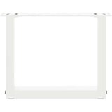  Noge za stolić U-oblika 2 kom bijele 30x(30-31) cm čelik | shoptok.hr