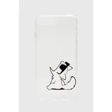 Karl Lagerfeld Etui za telefon iPhone 7/8 Plus boja: prozirna