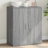 vidaXL Komoda siva boja hrasta 60x31x70cm od konstruiranog drva Cijene