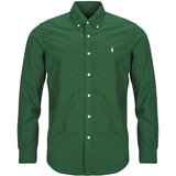Polo Ralph Lauren Srajce z dolgimi rokavi CHEMISE AJUSTEE SLIM FIT EN OXFORD LEGER Zelena | Shoptok.si