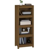 Ormarić za knjige boja meda 50x35x125,5 cm od masivne borovine | Eponuda.com