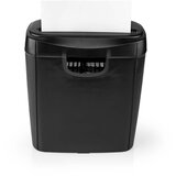 Nedis PASH112BKA4 rezač papira, 6x A4 stranica, 10L, 190W