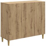  Kreveta Hrast artisan 89 x 34,5 x 80 cm Konstruirano drvo Slike