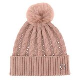 Guess pletena ženska pom-pom kapa Cene