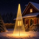  LED božićno drvce 485 cm 1632 LED lampica Topla bijela Željezo Cijene