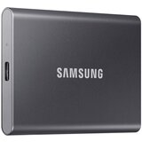 Samsung portable T7 2TB sivi eksterni ssd MU-PC2T0T Cene
