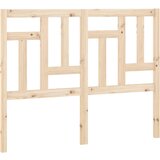 Maison Chic Posteljno vzglavje - Vzglavna omarica 140,5x4x100 cm trdna borovina, (22078069) | Shoptok.si