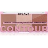 Revolution Relove Colour Play Contour Trio Palette paleta za konture obraza odtenek Baked Sugar 6 g Cene