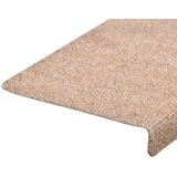  Otirači za stepenice 15 kom prošiveni 65x21x4 cm smeđi | shoptok.hr