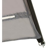 Šator za bazen od tkanine 660 x 580 x 250 cm sivi | shoptok.hr