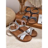 Resti Royal Fashion Women's Rhinestone Wedge Sandals Allona | shoptok.hr