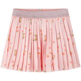  Dječja plisirana suknja svjetlonarančasta 128 | shoptok.hr