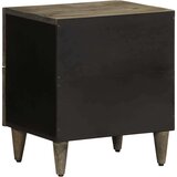 vidaXL Noćni ormarići 2 kom svijetlo sivi 40x33x46 cm Puno drvo Mango Cijene