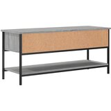  ormarić siva boja hrasta 100 x 35 x 45 cm konstruirano drvo | shoptok.hr