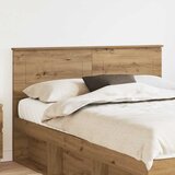 vidaXL Vzglavje z vzglavjem Umetni hrast 140 cm Konstruiran les | Shoptok.si