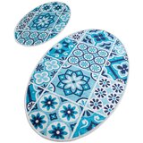 Foutastic Modre kopalniške preproge v kompletu 2 ks 60x100 cm Ceramic – | Shoptok.si
