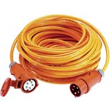 As-schwabe Električni podaljševalni kabel [ CEE-vtič - CEE-sklopka] 32 A oranžen 25 m z faznim pretvornikom 59643, (20414318) Cene
