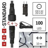Emos lighting osnovni komplet za povezovalne verige Standard, 10 m, zunanji, hladna bela D1AC01 Cene