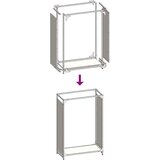  Stalak za drva crni 60x28x90 cm Hladno valjani čelik | shoptok.hr