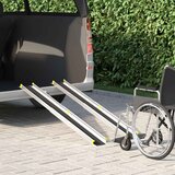 Rampu za invalidska kolica 270 kg 2 pcs Crna 152 x 19 x 5,5 cm Cijene