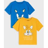 Sinsay Pamučna majica kratkih rukava 2 pack Sonic the Hedgehog | shoptok.hr