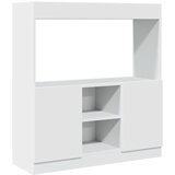 Maison Chic Visoka omara - Komoda - Predalnik bela 92x33x100 cm inženirski les, (21720844) | Shoptok.si