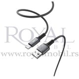  usb kabal acl charging & data ACK-74 type-c 3.1A 100cm crno-sivi | ePonuda.com