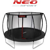  Vrtni profilirani trampolin 12 ft / 374 cm s unutarnjom zaštitnom mrežom Neo-Sport | shoptok.hr