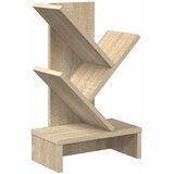 vidaXL Polica za knjige s 3 etaže 30 x 18 x 48 cm Konstruirano drvo - Hrast sonoma 30 x 18 x 48 cm | shoptok.hr