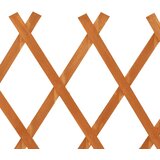 vidaXL Vrtna mrežasta ograja oranžna 120x90 cm les jelke, (20766138) | Shoptok.si