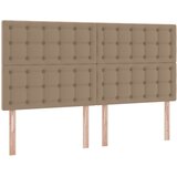  s prostorom za pohranu s LED-om Kapućino 180 x 200 cm | shoptok.hr