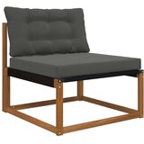  Jastuk za vanjsku sofU 2 pcs Antracit Poliester - Antracit 80 x 80 cm 1x sjedalo +1x naslon (2D s bartagom) | shoptok.hr