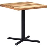  Noga za bistro stol crna 76x76x72 cm od lijevanog željeza | shoptok.hr