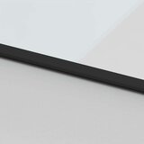 vidaXL Klizna vrata s priborom 76 x 205 cm kaljeno staklo i aluminij | shoptok.hr