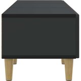TV omarica s predalom Črna 147 x 34,5 x 30 cm Inženirski les, (5000210517) | Shoptok.si