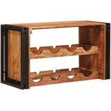  Stalak za vino Smeđa 80 x 45 x 33 cm Čvrsto drvo akacije | shoptok.hr
