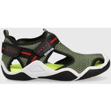 Geox Otroški sandali zelena barva | Shoptok.si