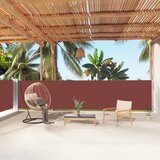 Maison Chic Zložljiva stranska tenda - Senčniki rjava 140x1000 cm, (22039848) | Shoptok.si