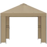 Gazebo 3 x 3 m Bež Poliester i čelik 190 gsm | Eponuda.ba
